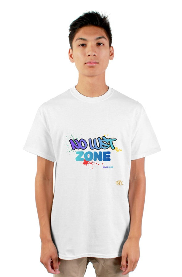 No Lust Zone gildan mens tshirt