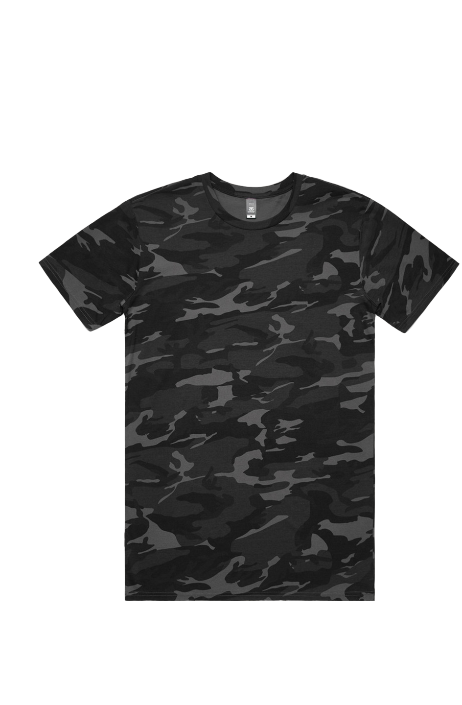 BFC Clothing Grey No Print Staple Camo Tee