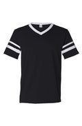 BFC No Logo Women 39 s V Neck Striped Sleeves Jersey