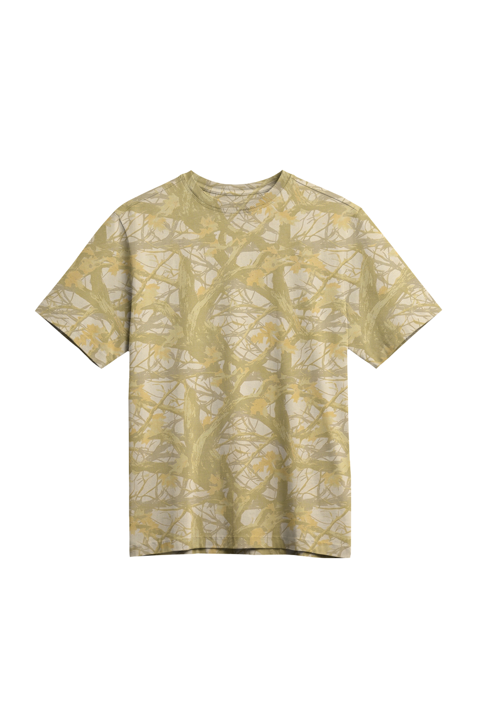 BFC Clothing No Print Woodland Camo Organic Tee