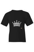 Petey Nature Music Logo Black Heavy Cotton Youth T