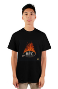 BFC Catering Logo Black gildan mens tshirt