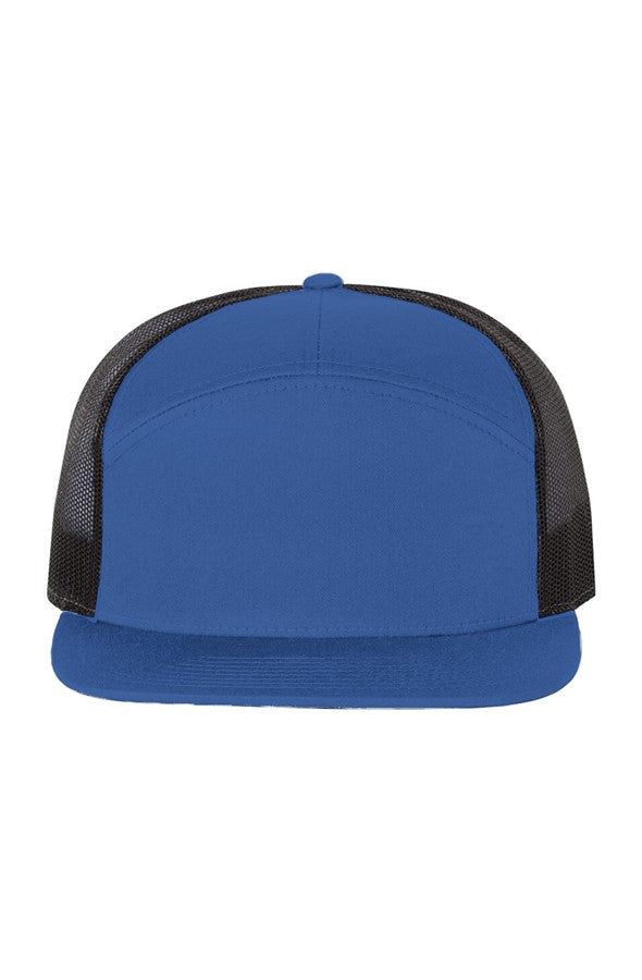 BFC No Print Seven Panel Trucker Cap