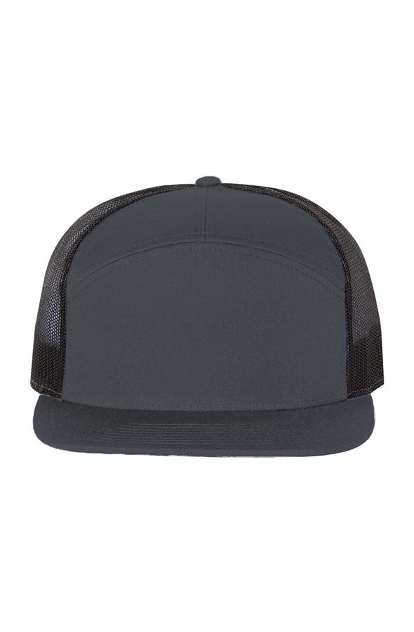 BFC No Print Seven Panel Trucker Cap