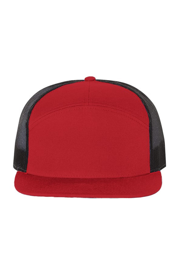 BFC No Print Seven Panel Trucker Cap