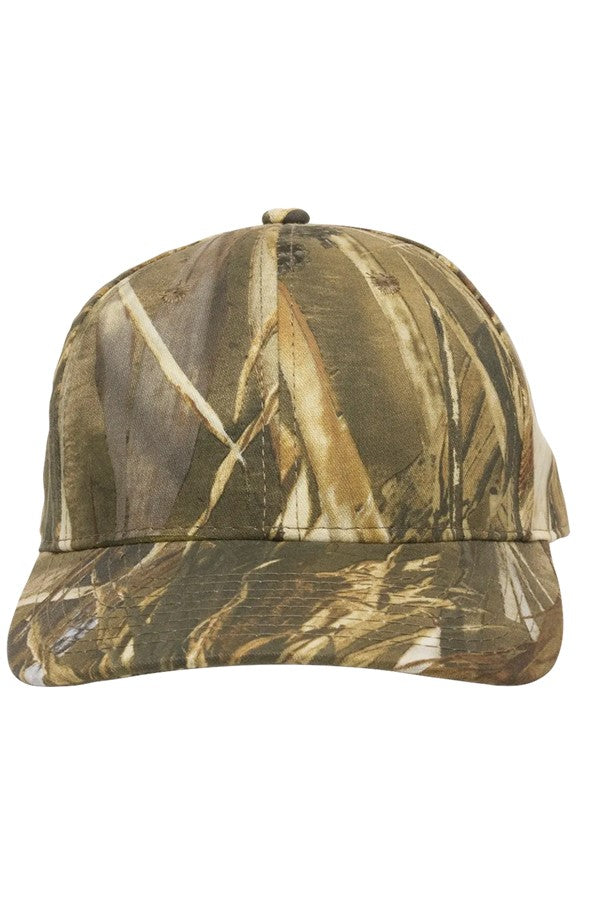 Structured Camo Cap