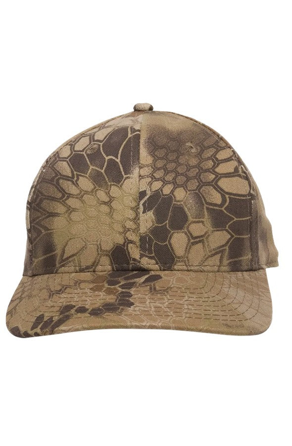 Structured Camo Cap