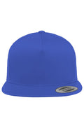5 Panel Cotton Twill Snapback Cap
