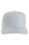 Ecru Mesh Stock Contrast Trucker