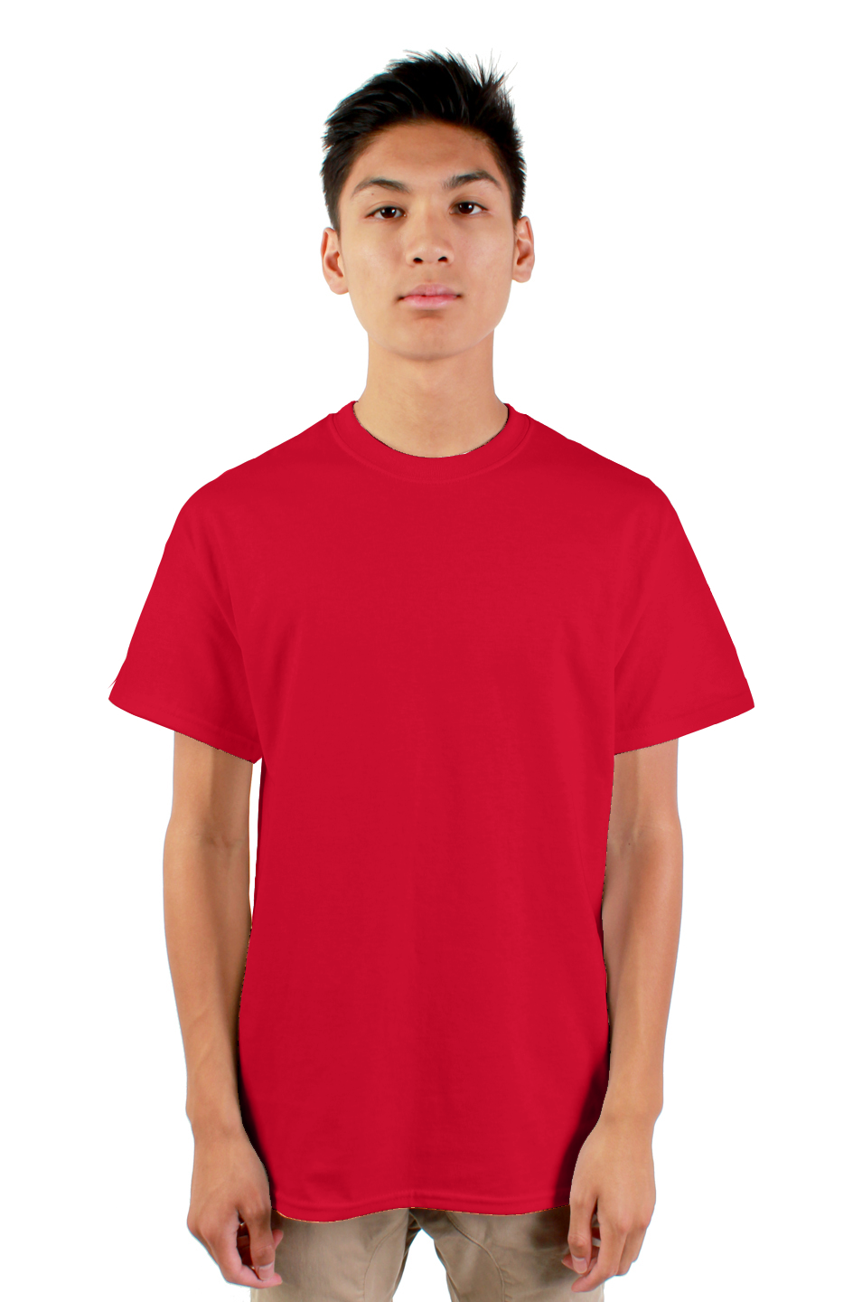 BFC No Print B Mainiak Edition Red gildan mens tshirt