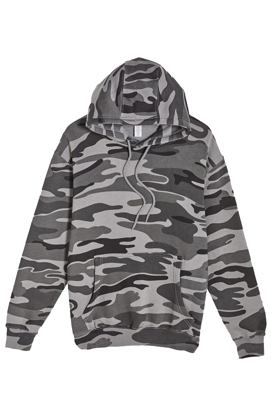 BFC No Print Slate Camo Pullover Hoodie