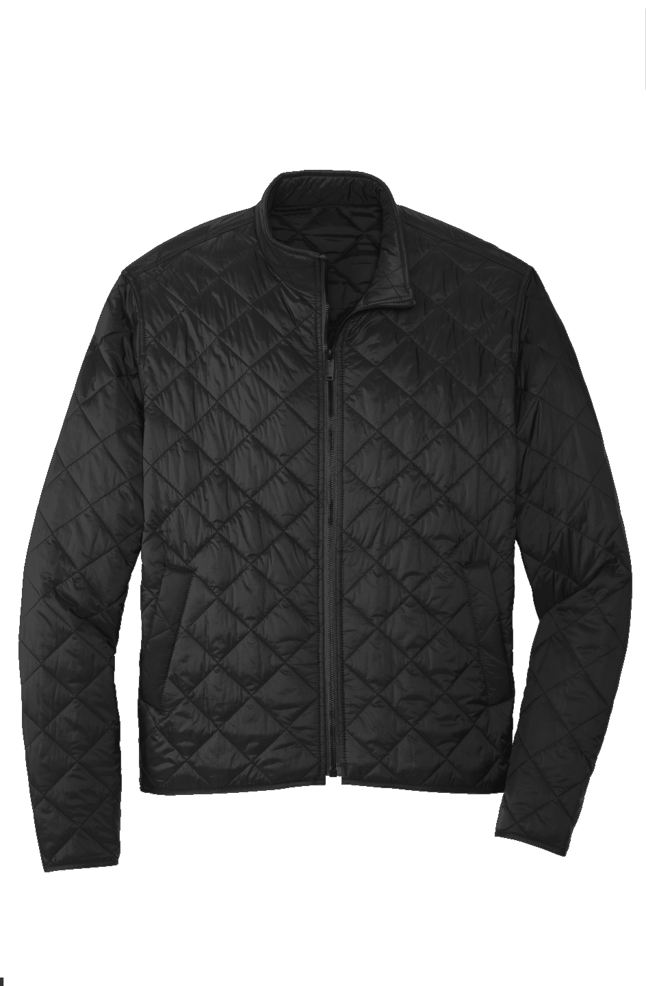 BFC No Logo Quilted Full Zip Jacket