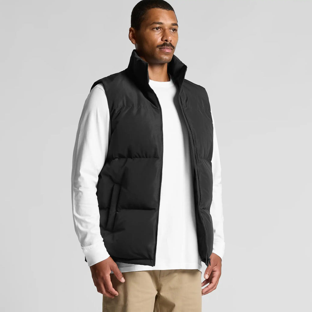BFC No Logo Mens Puffer Vest Jacket