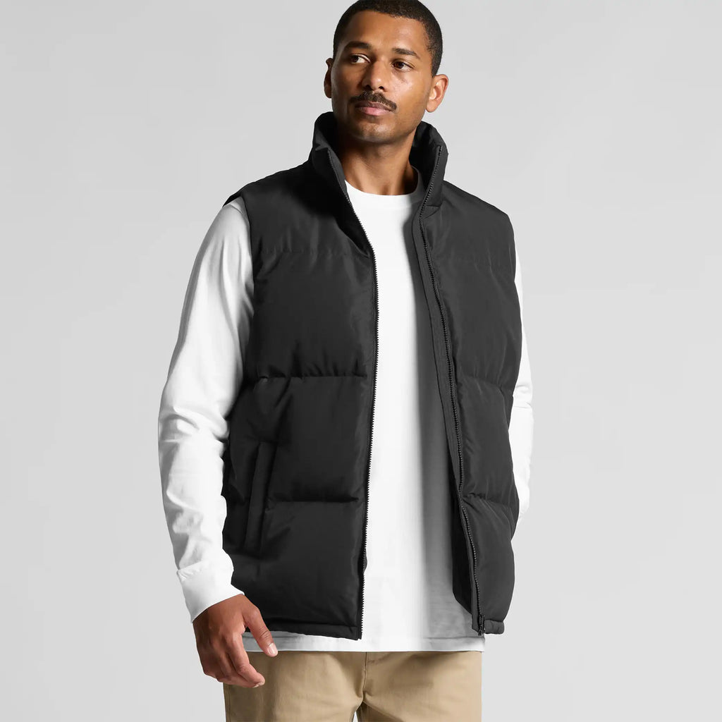 BFC No Logo Mens Puffer Vest Jacket